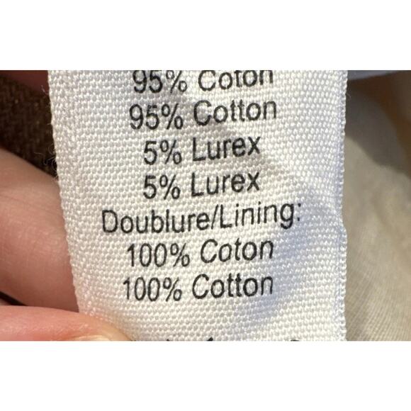 Louis Louise Paris Striped Metallic Romper Girls Size 6 Shimmer Button Front - Picture 8 of 8